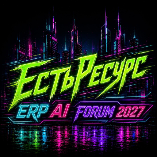 Логотип «ЕСТЬРЕСУРС ERP AI FORUM 2027»