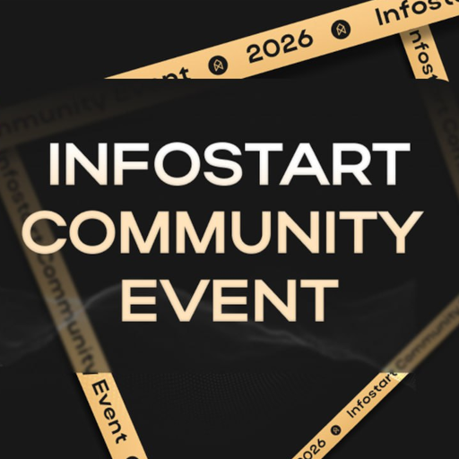 Логотип «INFOSTART COMMUNITY EVENT 2026»