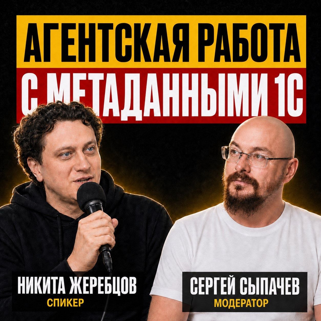 Логотип «Агентская работа с метаданными 1С»